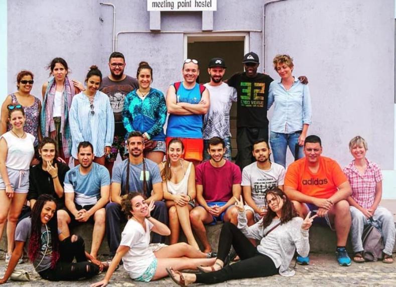 Hostel Pontu D'Nkontru Praia Exterior foto